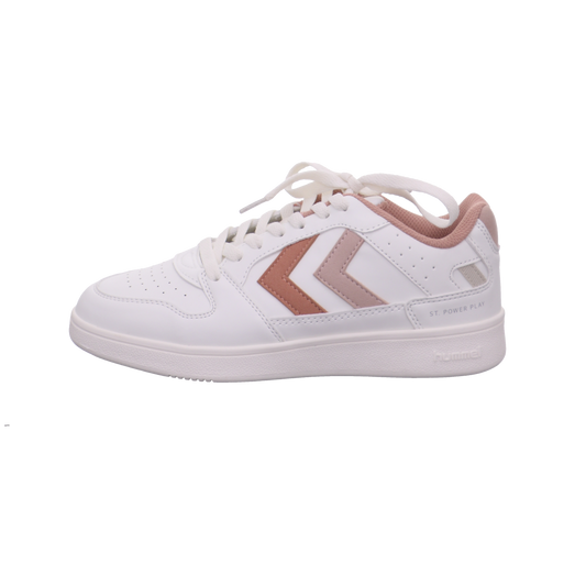 Hummel Sneaker weiß rosa/rot Bild1