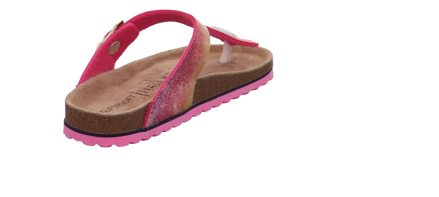 Supersoft Offene Schuhe rose Bild5