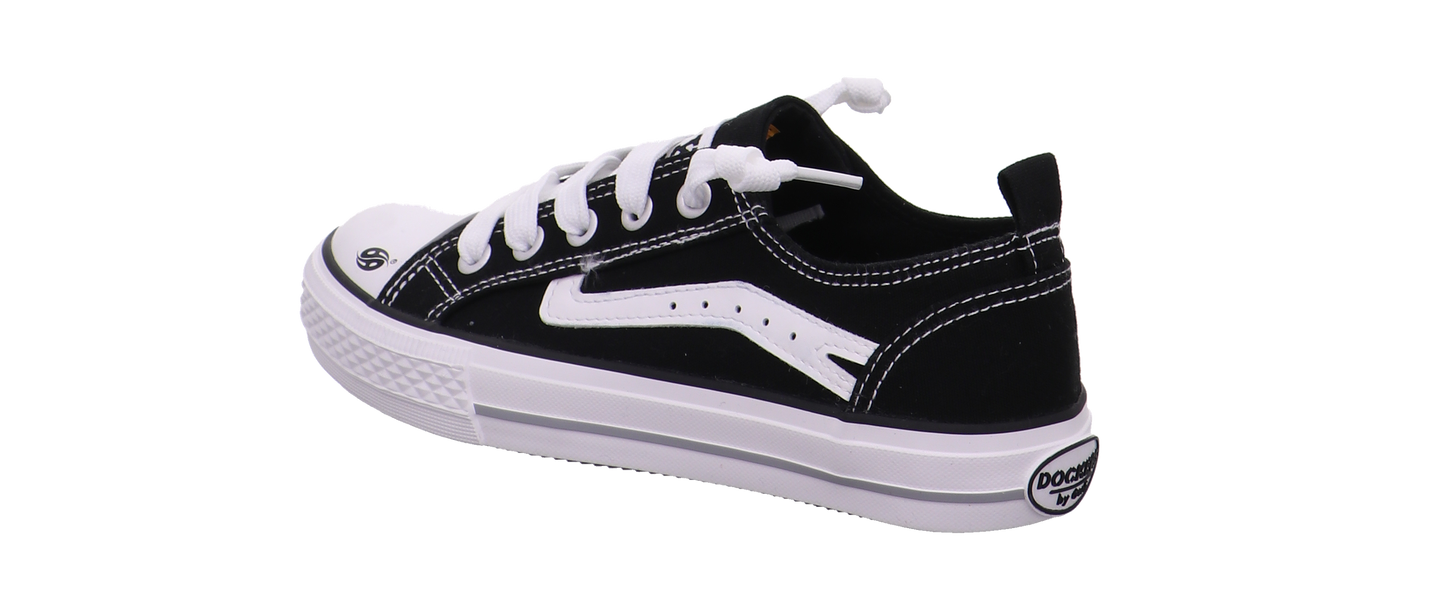 Dockers Sneaker schwarz-weiß Bild3